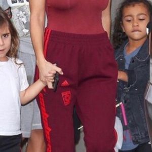 Calabasas Maroon Track pants